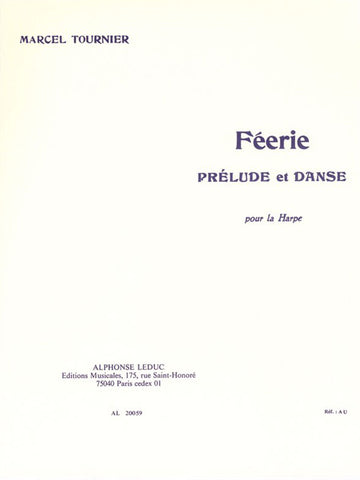Tournier Marcel - Féerie - Preludio e danza - Arpa