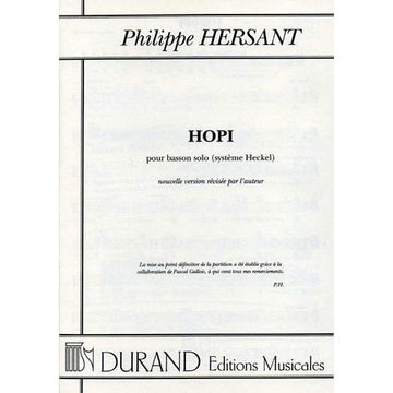 HERSANT - HOPI - BASSON