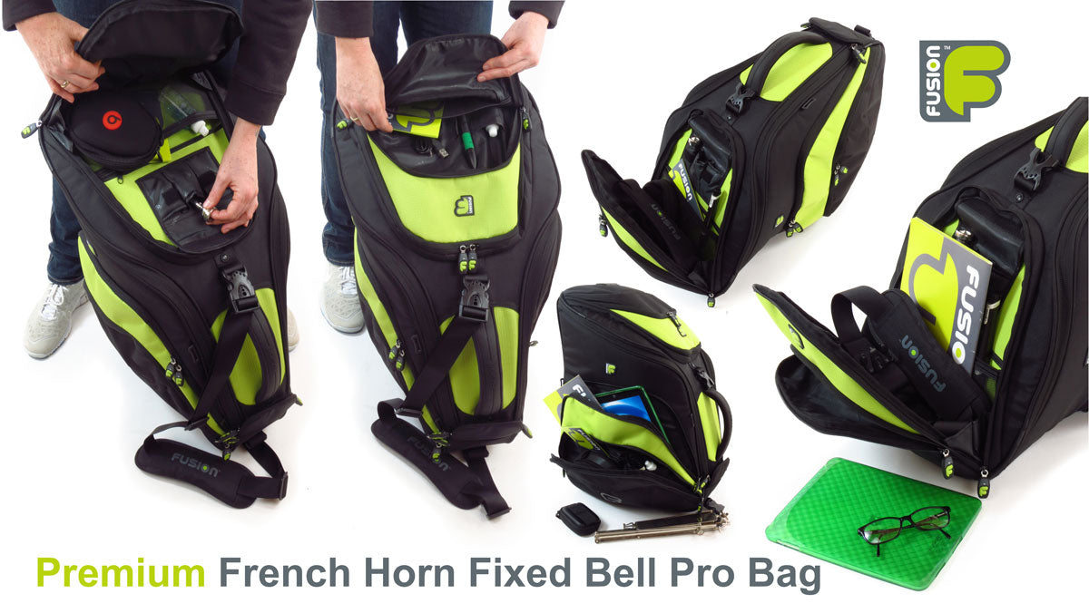 Premium Pro Black Horn (Fixed Bell) Case