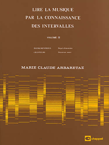 Arbaretaz MARIE-claude - Leggere la Musica Vol.2 attraverso la Conoscenza degli Intervalli