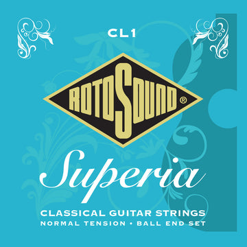 Superia CL1 Set di nylon/avvolto in argento con estremità a sfera