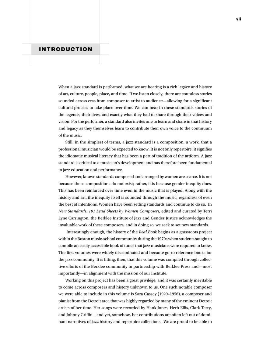 New Standards: 101 Lead Sheets By Women Composers