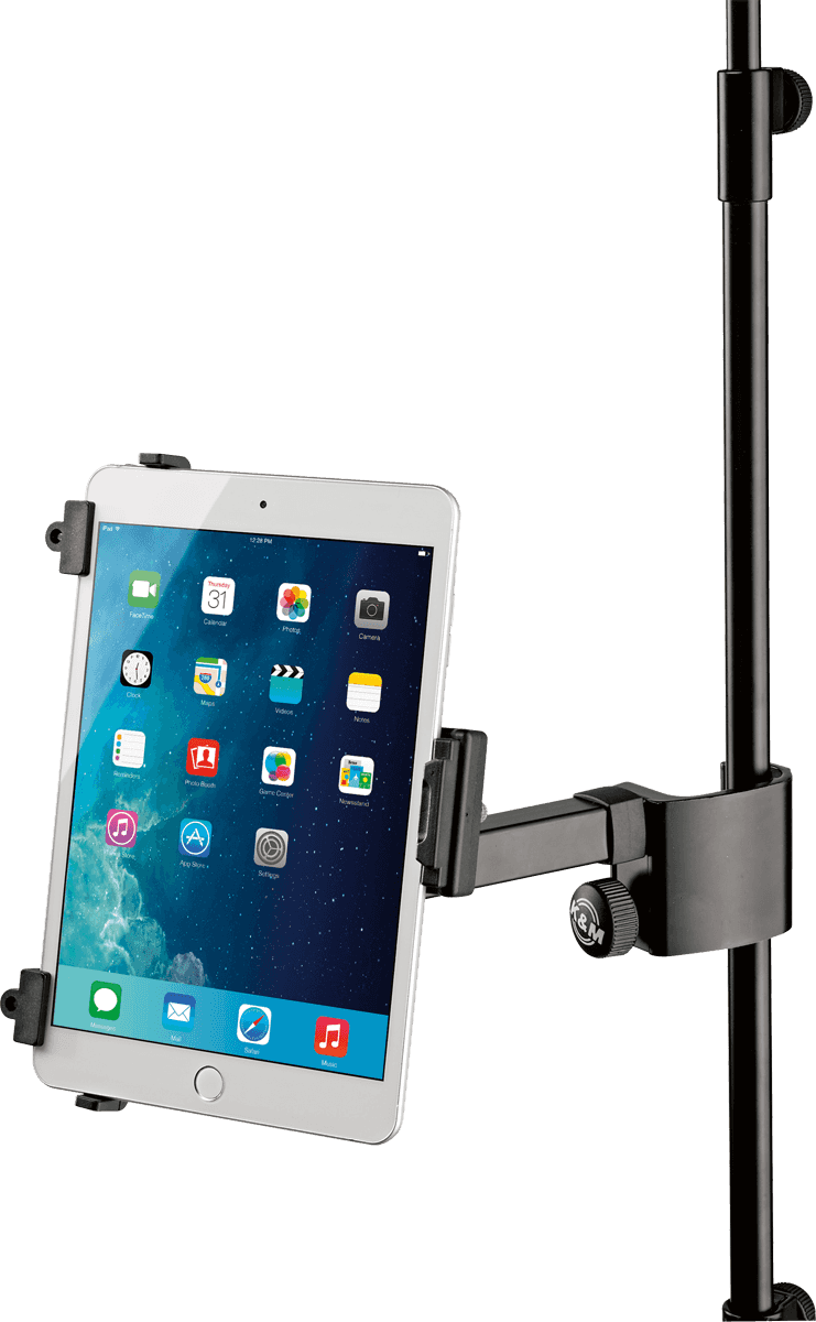 MULTIMEDIA STANDS EQUIPMENT TABLETTE CLAMPING ATTACHMENT