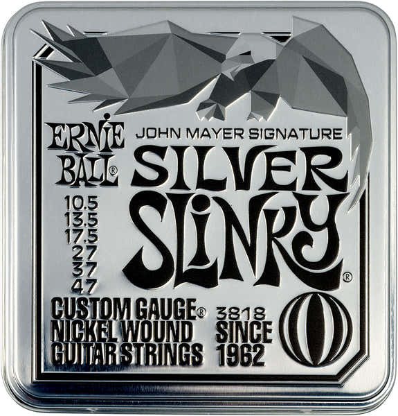 PACK DE 3 JOHN MAYER SILVER SLINKY 10,5-47