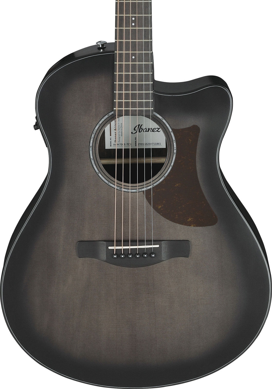 AAM70CE-TBN Tavola sfumata antracite trasparente Advanced Acoustic