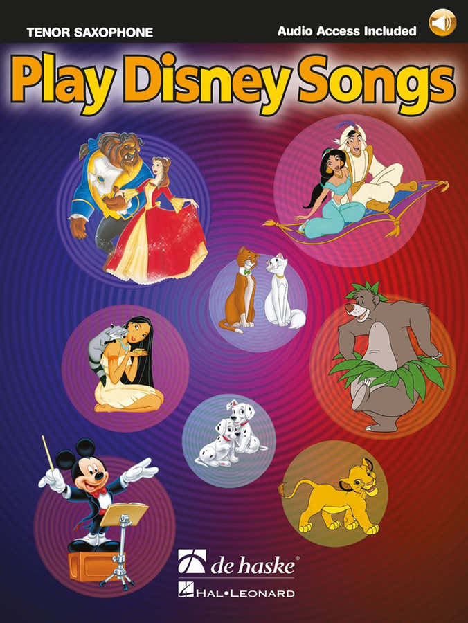 PLAY DISNEY SONGS - sassofono tenore + audio online
