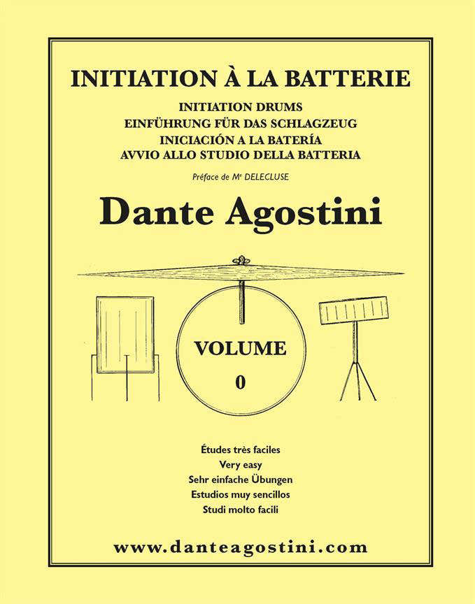 Iniziazione alla batteria Vol.0 - Agostini