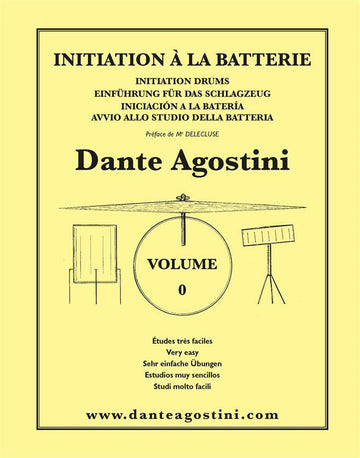 Iniziazione alla batteria Vol.0 - Agostini