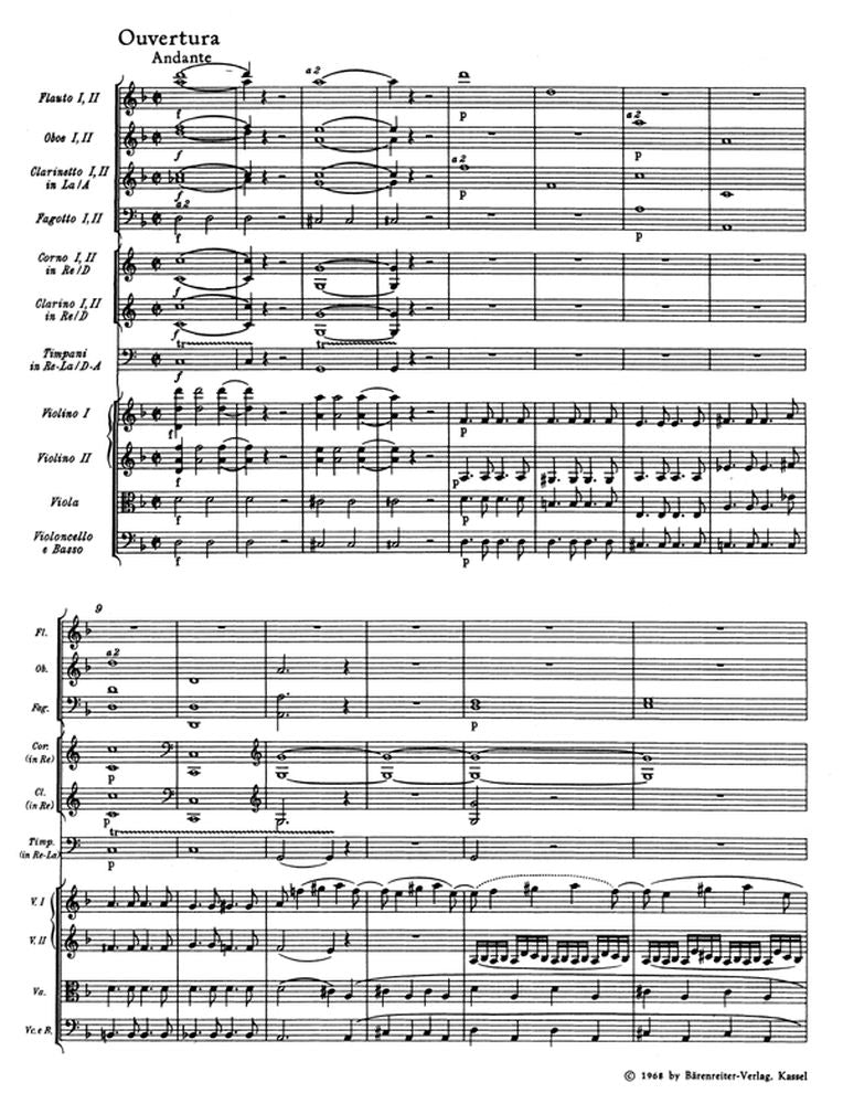 Mozart W.a. - Don Giovanni KV 527 - Partitura tascabile