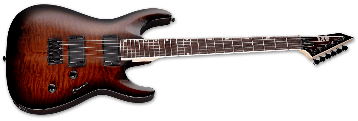 MH-200 HT QM Sunburst marrone scuro