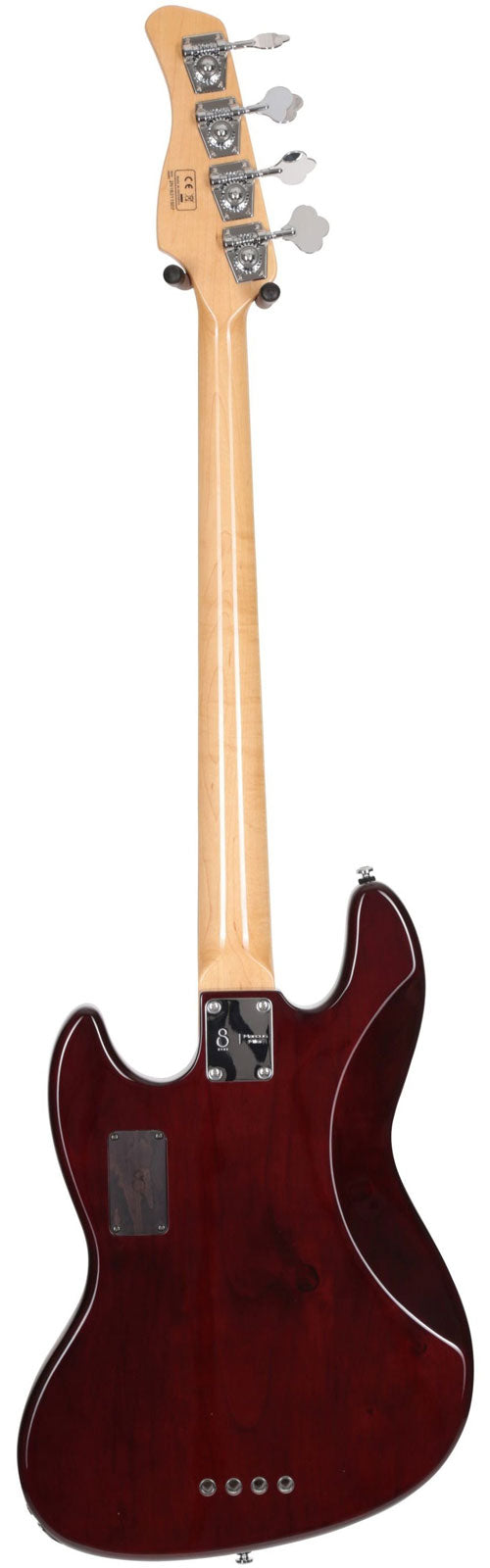 V7 Vintage Alder-4 Fretless Ts Tobacco Sunburst