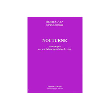 Cogen - Nocturne Thème Popul. Breton - Orgue