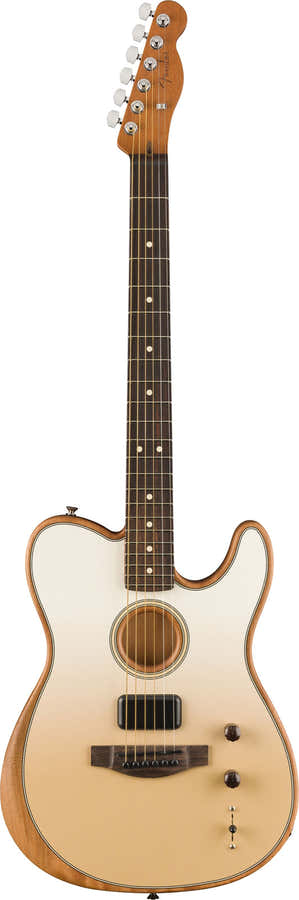 Telecaster Acoustasonic Player Signature Finneas RW Sfumatura Cappuccino