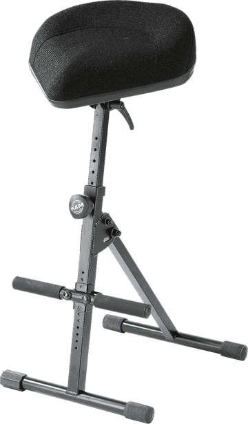 14046-000-55 PNEUMATIC STOOL BLACK FABRIC