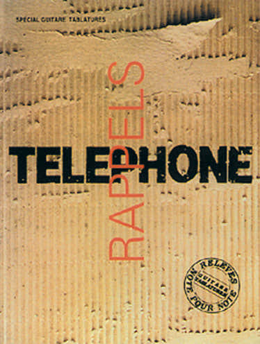 Telephone Bis - Tablatura per chitarra