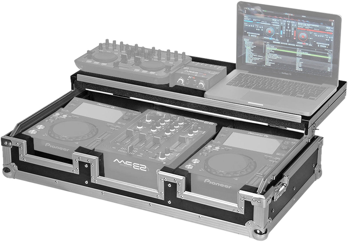 Flight Console DJ Supporto per laptop 10'' LTS