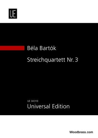 Bartok B. - Quartetto d'Archi N°3 - Partitura del Direttore