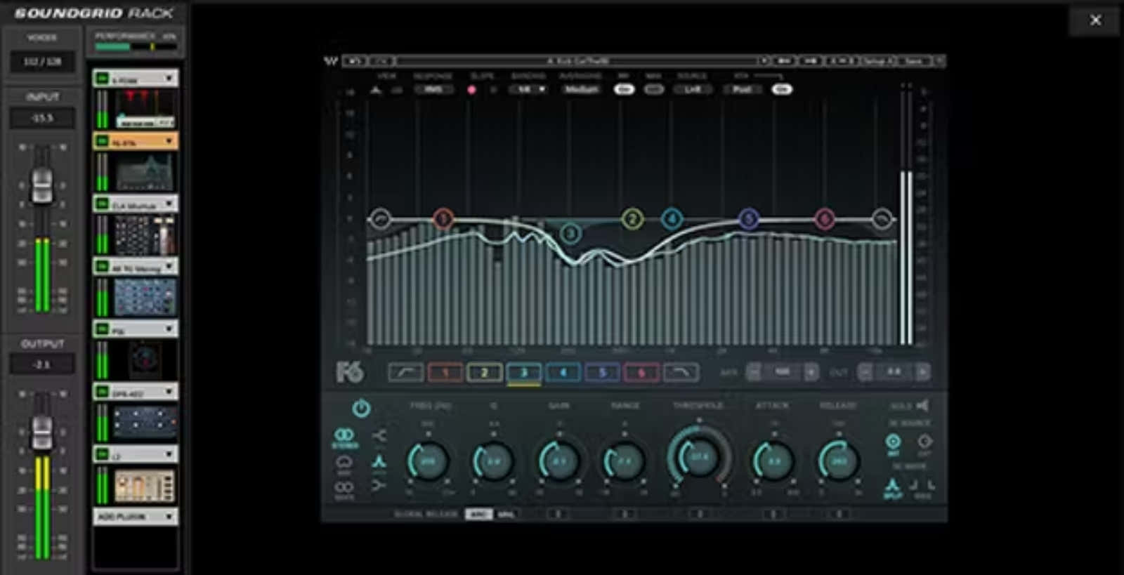 Soundgrid Rack per Venue