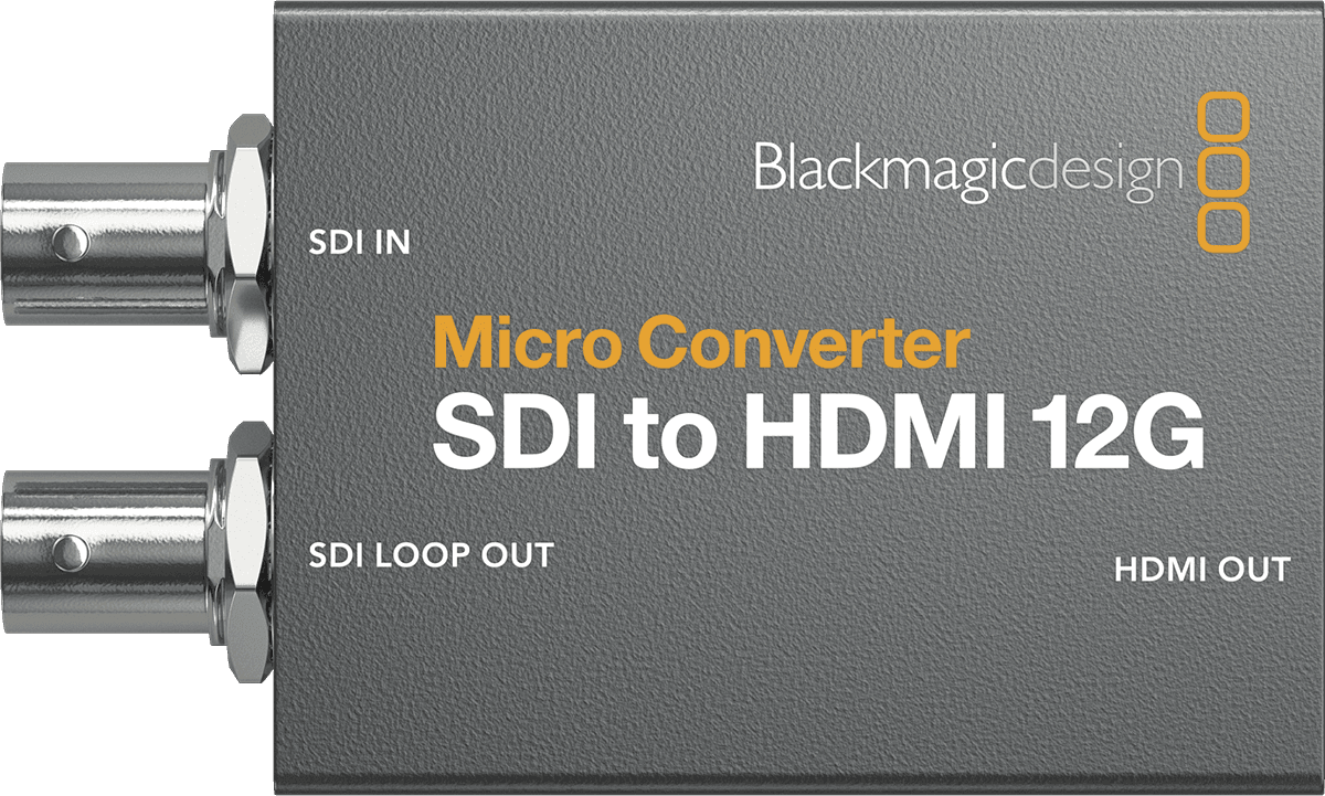 Micro Converter SDI a HDMI 12G PSU