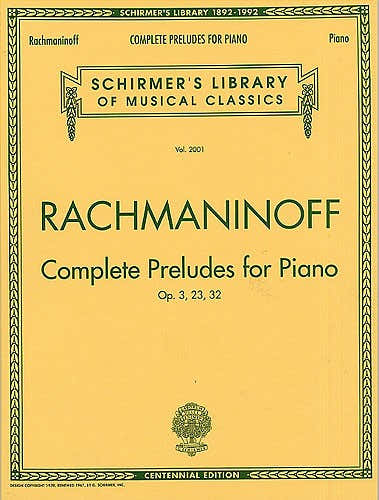 Rachmaninov S. - Preludi completi per pianoforte