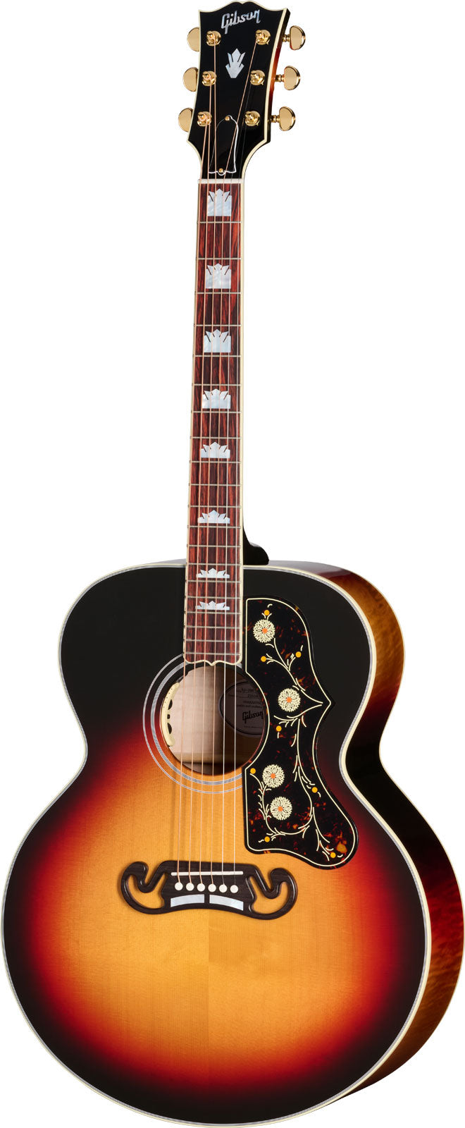 SJ-200 Standard Acero Tri Burst Moderno
