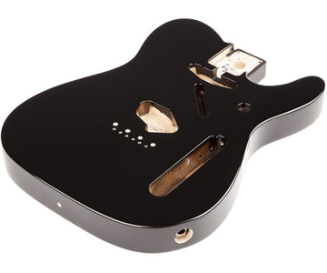 CLASSIC 60'S TELECASTER SS ALDER BODY VINTAGE BRIDGE MOUNT, BLACK