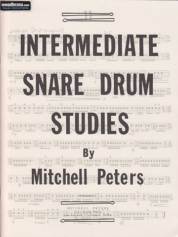 Intermediate Snare Drum Studies - Peters