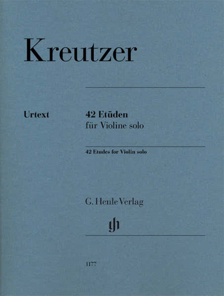 Kreutzer Rodolphe - 42 Etudes - Violon