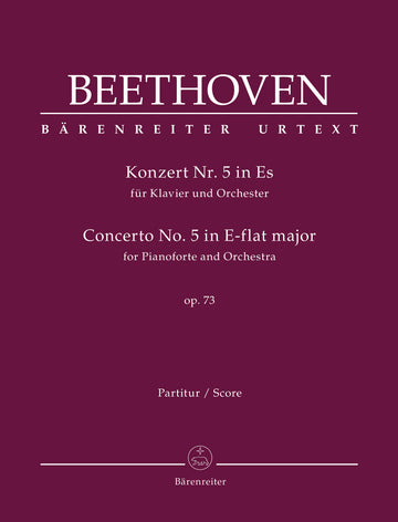 Beethoven L.V. - Concerto For Pianoforte And Orchester N°5 Op.73 - Partitura
