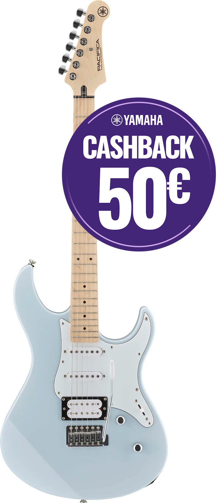 Yamaha Pacifica Pa112Vm Blu ghiaccio