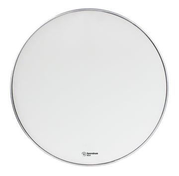 M2W22B - 22" BASS DRUM MESH HEAD MUTE 2-PLY - SILENT - WHITE