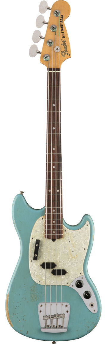 Mustang Bass Signature Jmj RW Blu Daphne sbiadito