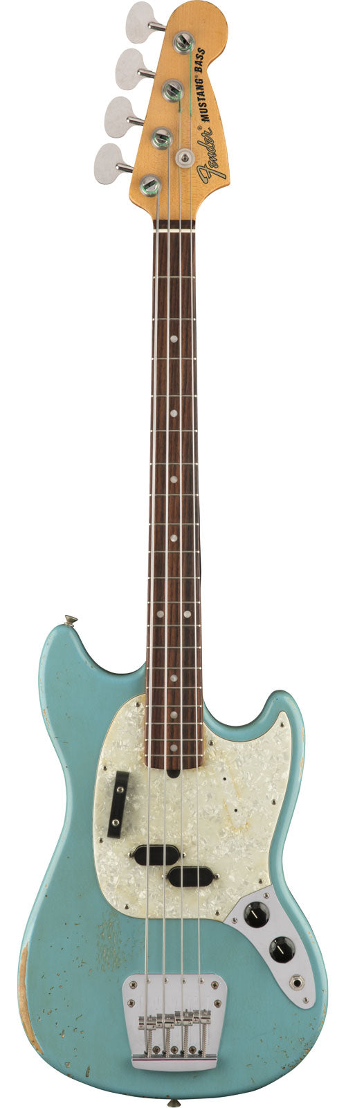 Mustang Bass Signature Jmj RW Blu Daphne sbiadito