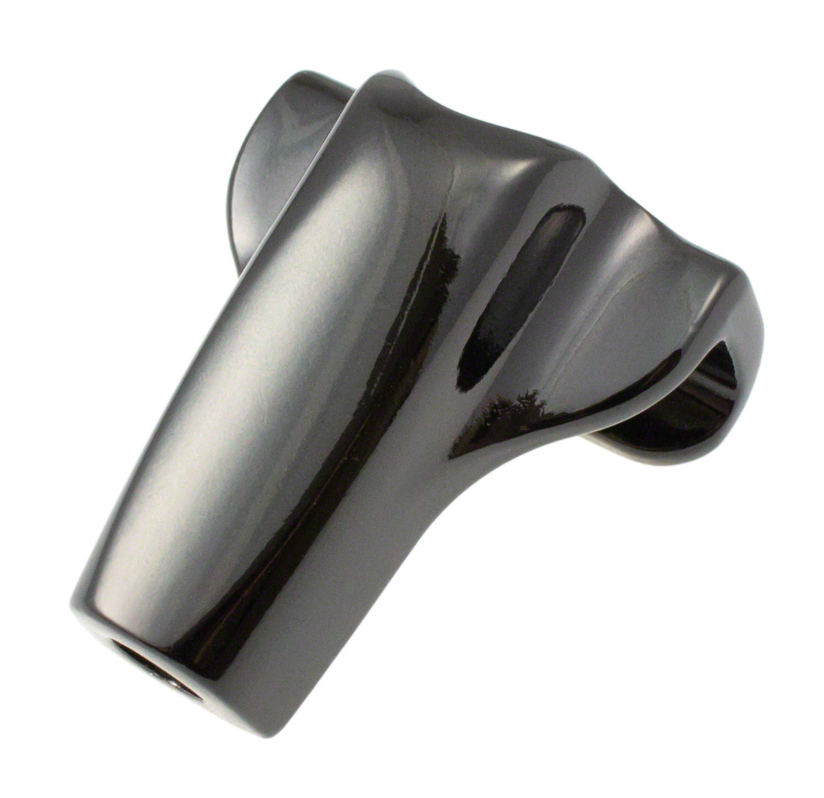 DC9BK - GRAFFA GRANCASSA DIE CAST - GOMMA ISOLANTE - NERO (X1)