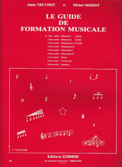 Truchot/meriot - Guida alla formazione musicale Vol.1