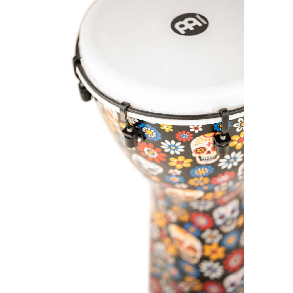 PERCUSSION 10" ALPINE SERIES DJEMBE SYNTHETIC HEAD DAY OF THE DEAD