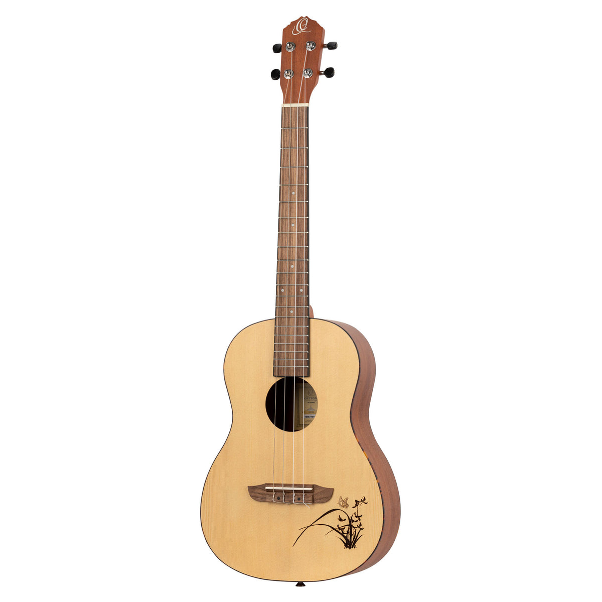 Ukulele baritono in abete