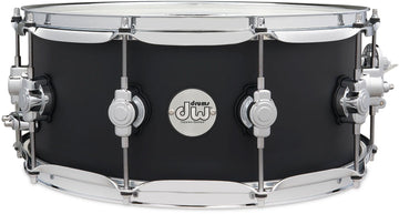 Rullante Design Series Black Satin 14X6