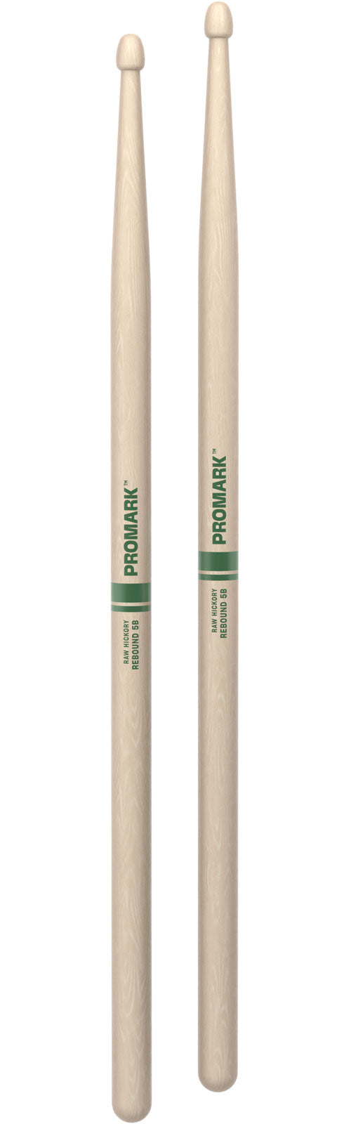 RBHR595AW - hickory con punta in legno a ghianda Rebound 5B Grezzo