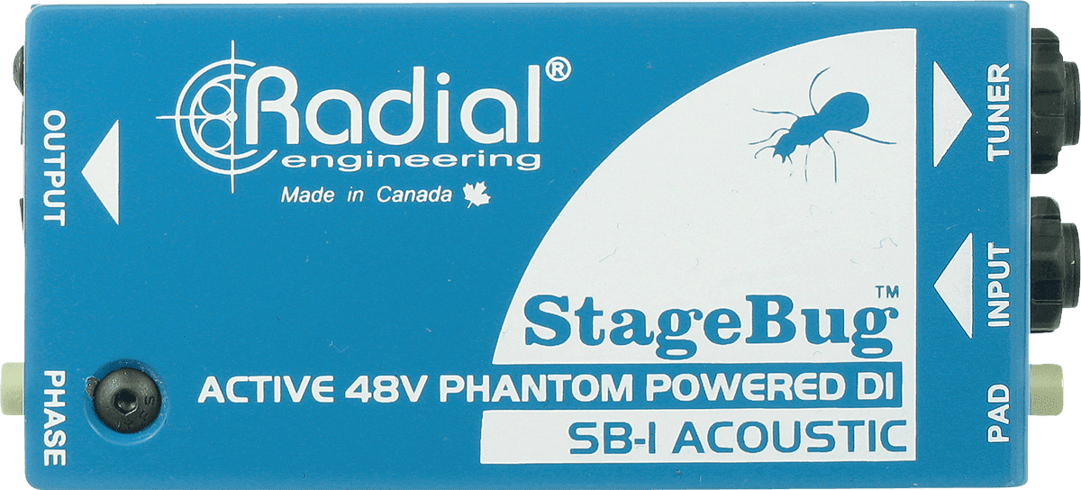 STAGEBUG-1 ACOUSTIC - DI ATTIVO