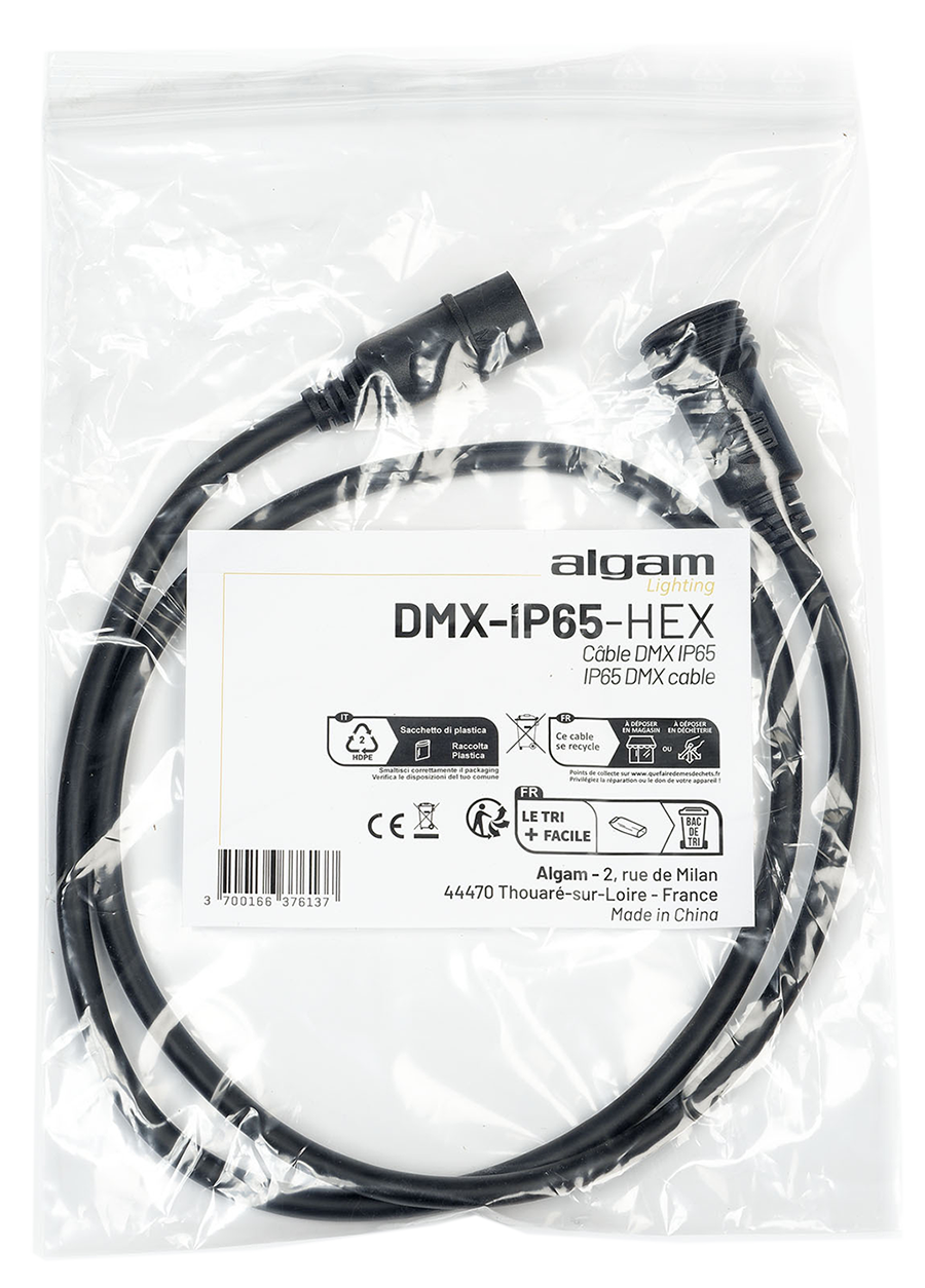 Cavo DMX IP65 per IP Par 712/1212 HEX