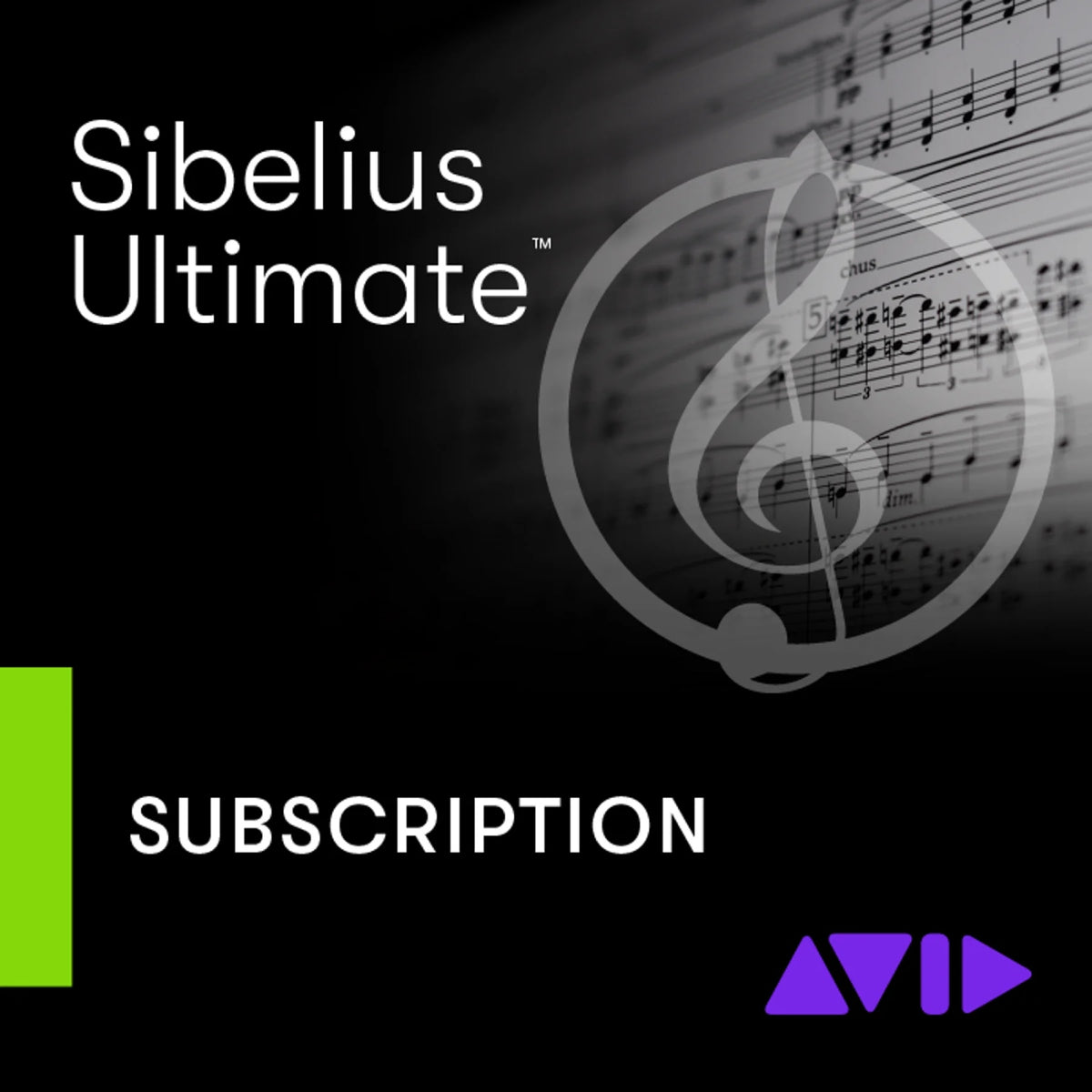 AVID Abbonamento Sibelius Ultimate