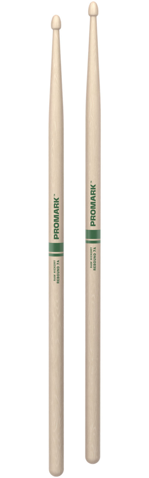 RBHR535AW - hickory con punta in legno a ghianda Rebound 7A Grezzo