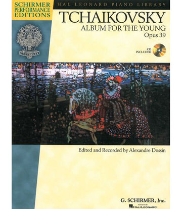 Edizione esecutiva Schirmer Tchaikovsky Album per la gioventù + MP3 – Pianoforte solo