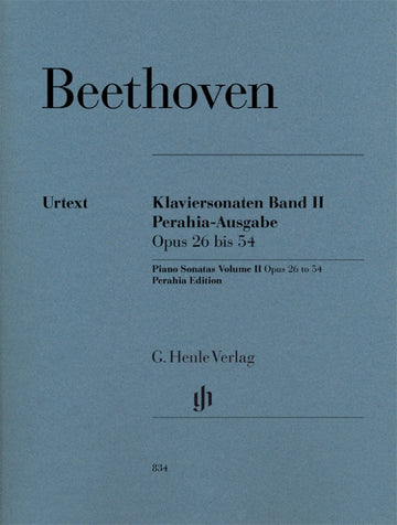 Beethoven L.V. - Sonate per pianoforte Vol.2 Op.26-54 (edizione Perahia)