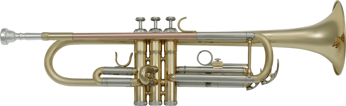TP300 BB TROMBA OTTONE LACCATO - TUBO IN OTTONE ROSA