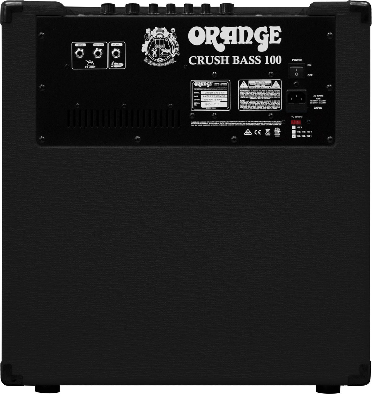 Crush Bass 100W BK