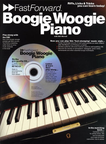 Worrall Bill - Fast Forward - Boogie Woogie + CD - Piano