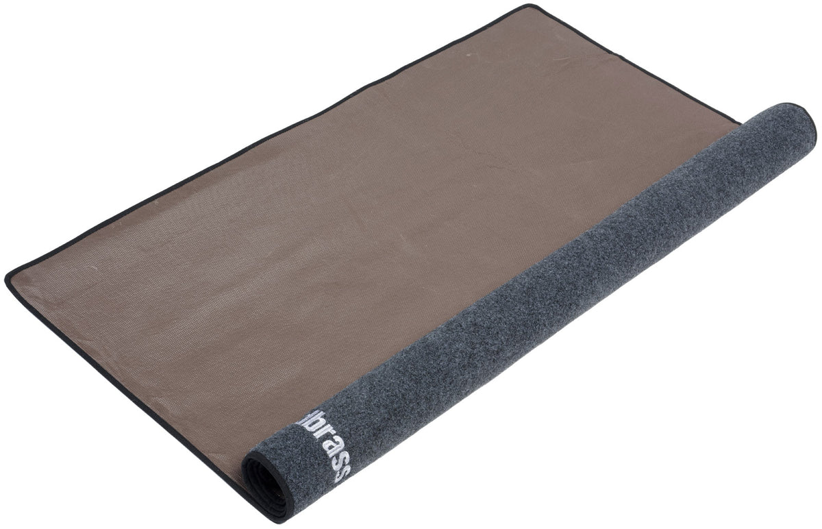 Tappeto per Batteria 200 x 160 cm Grigio Scuro