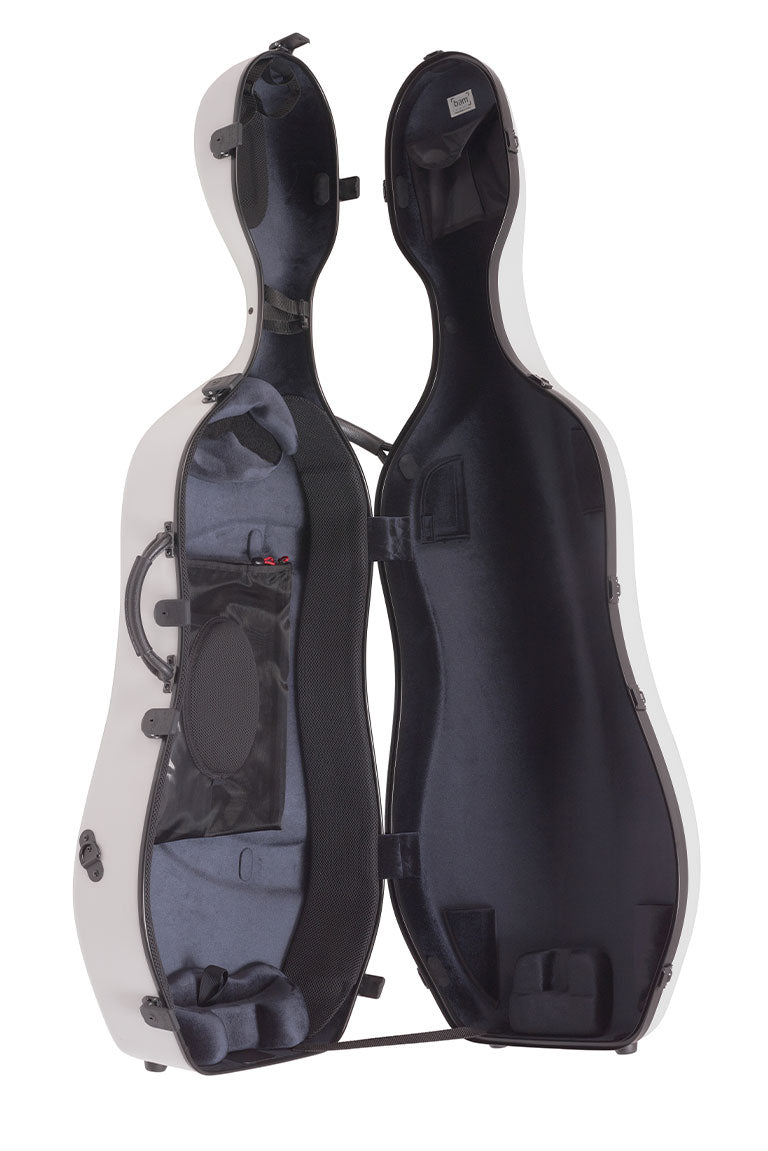Custodia Violoncello 4/4 Classic + Rotelle - Grigio Chiaro